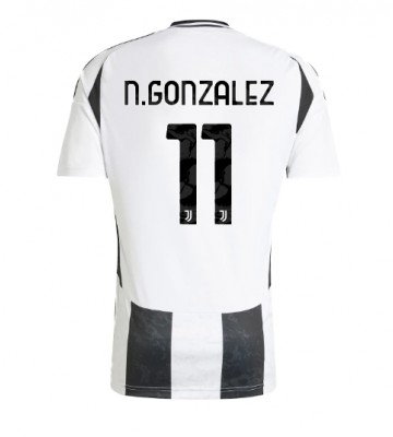 Juventus Nicolas Gonzalez #11 Primera Equipación 2024-25 Manga Corta